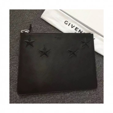 Givenchy 2019 Leather Clutch Bag,30cm 