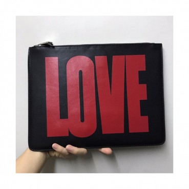 Givenchy 2019 Leather Clutch Bag,30cm 
