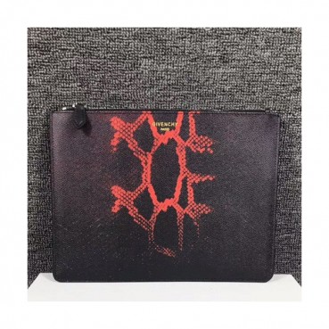 Givenchy 2019 Leather Clutch Bag,30cm 
