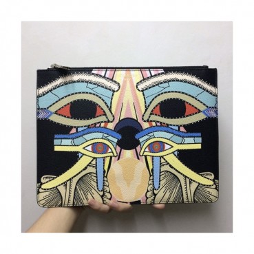 [시선강탈!!]Givenchy 2019 Leather Clutch Bag,30cm 