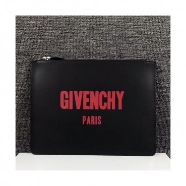 Givenchy 2019 Leather Clutch Bag,30cm 