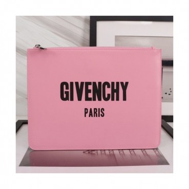 Givenchy 2019 Leather Clutch Bag,30cm 