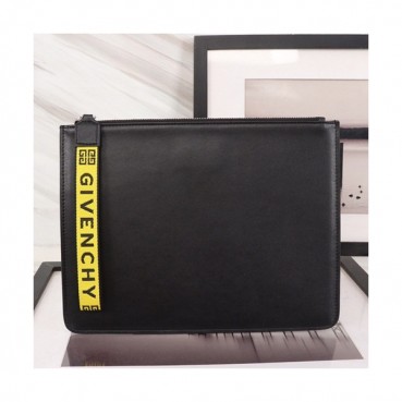 Givenchy 2019 Leather Clutch Bag,30cm 