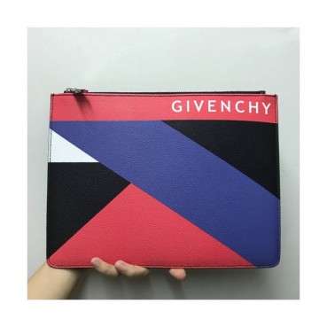Givenchy 2019 Leather Clutch Bag,30cm 