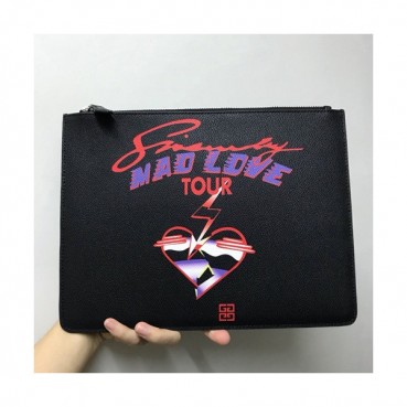 Givenchy 2019 Leather Clutch Bag,30cm 