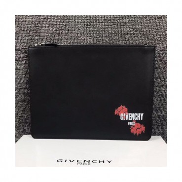 Givenchy 2019 Leather Clutch Bag,30cm 