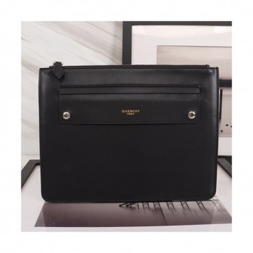 Givenchy 2019 Leather Clutch Bag,30cm 