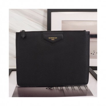 Givenchy 2019 Leather Clutch Bag,30cm 