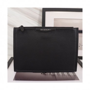 Givenchy 2019 Leather Clutch Bag,30cm 