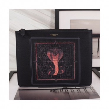 Givenchy 2019 Leather Clutch Bag,30cm 