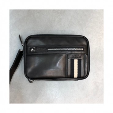 Bally 2019 Leather Clutch Bag,26cm  