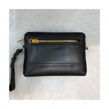 Bally 2019 Leather Clutch Bag,26cm  