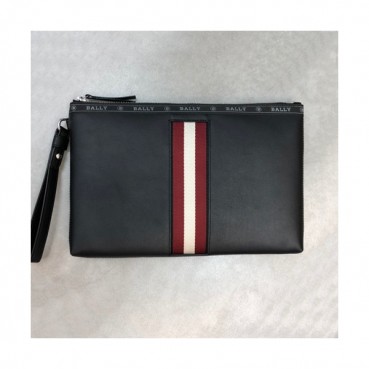 Bally 2019 Leather Clutch Bag,32cm  