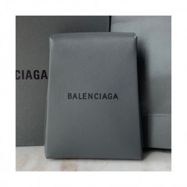 Balenciaga 2019 Leather Clutch Bag,23CM 