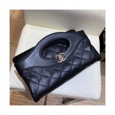 Chanel 2019 Leather Women Clutch Bag ,37CM 