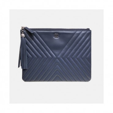 Chanel 2019 Leather Women Clutch Bag ,28CM 