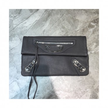 Balenciaga 2019 Leather Clutch Bag,30CM 