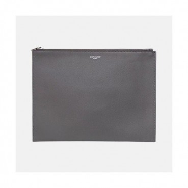 Saint Laurent 2019 Leather Clutch Bag , 30cm 