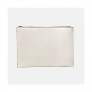 Saint Laurent 2019 Leather Clutch Bag , 30cm 