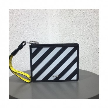 Off White 2019 Leather Mini Clutch Bag,18.5cm 