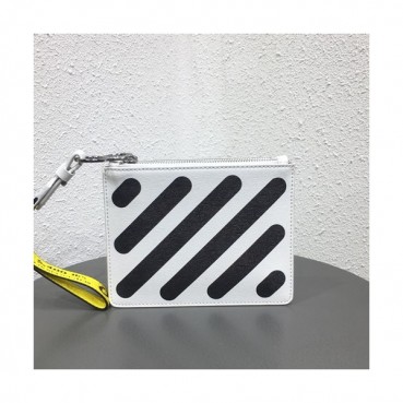 Off White 2019 Leather Mini Clutch Bag,18.5cm 