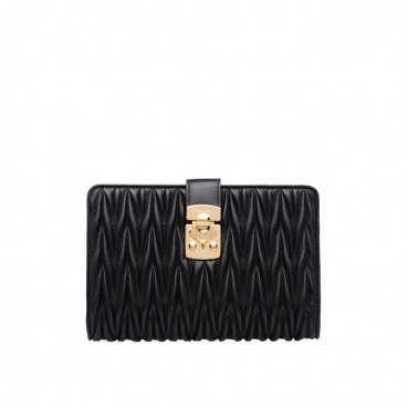 MiuMiu 2019 Matelasse Women Clutch Bag,20cm 