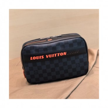 Louis Vuitton 2019 Damier Clutch Bag,26cm 