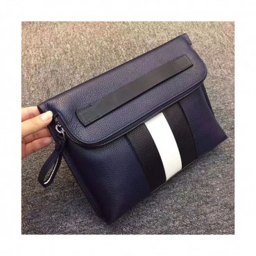 Bally 2019 Leather Clutch Bag,28cm  