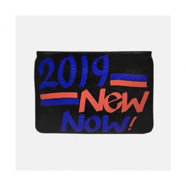 Balenciaga 2019 Leather Clutch Bag,33CM 