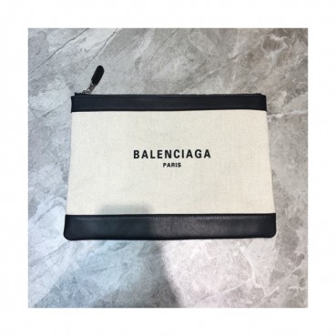 Balenciaga 2019 Canvas Clutch Bag,31CM 