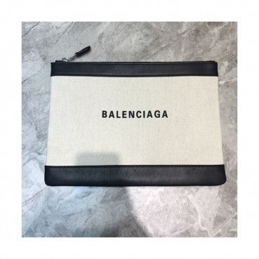 Balenciaga 2019 Canvas Clutch Bag,31CM 