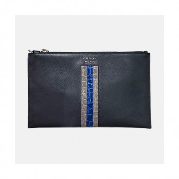 Prada 2019 Mens Clutch Bag,28CM 