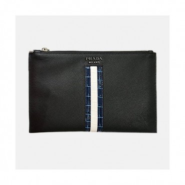 Prada 2019 Mens Clutch Bag,28CM 