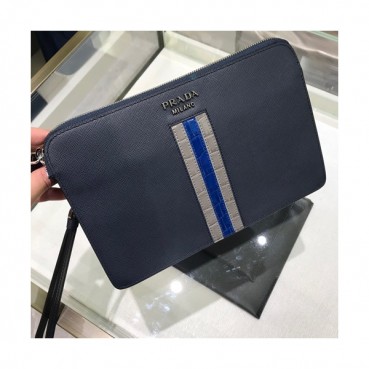 Prada Mens 2019 Clutch Bag ,27CM 