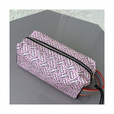 Burberry 2019 Nylon Pouch Bag, 24cm 