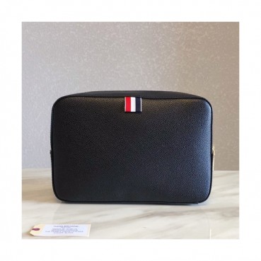 Thom Browne 2019 Leather Clutch Bag ,24cm 