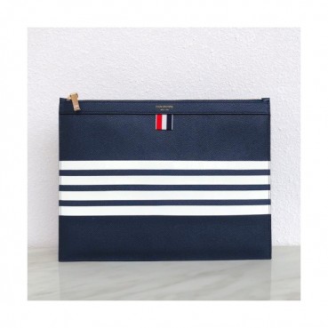 Thom Browne 2019 Leather Clutch Bag ,30/33cm 