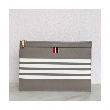 Thom Browne 2019 Leather Clutch Bag ,30/33cm 