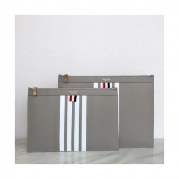 Thom Browne 2019 Leather Clutch Bag ,30/33cm 