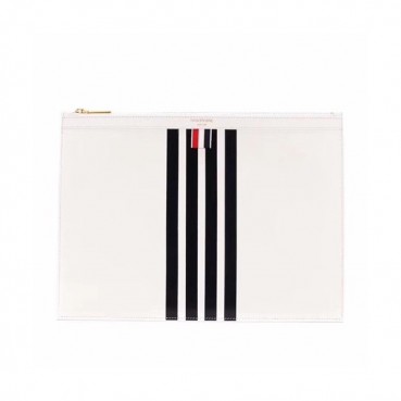 Thom Browne 2019 Leather Clutch Bag ,30/33cm 