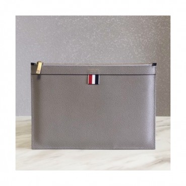 Thom Browne 2019 Leather Clutch Bag ,30cm 