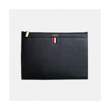 Thom Browne 2019 Leather Clutch Bag ,30/33cm 