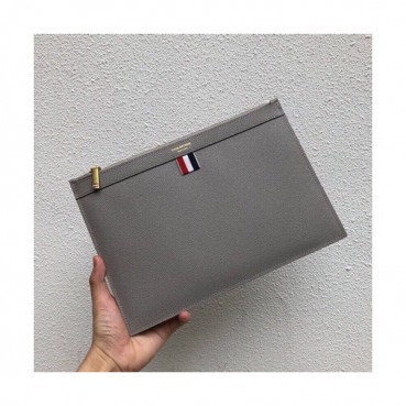 Thom Browne 2019 Leather Clutch Bag ,30/33cm 