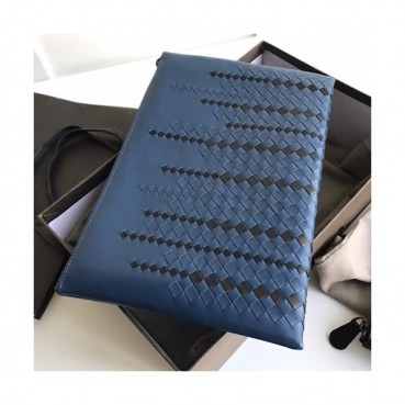 Bottega Veneta 2019 Leather Clutch Bag,30cm 