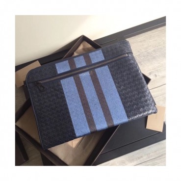 Bottega Veneta 2019 Leather Clutch Bag,34cm 