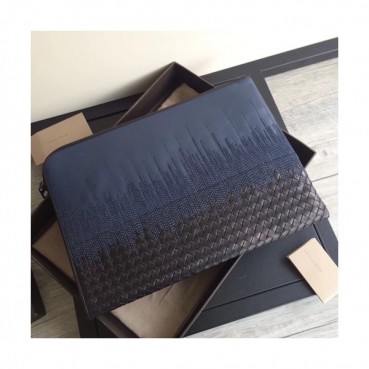 Bottega Veneta 2019 Leather Clutch Bag,34cm 