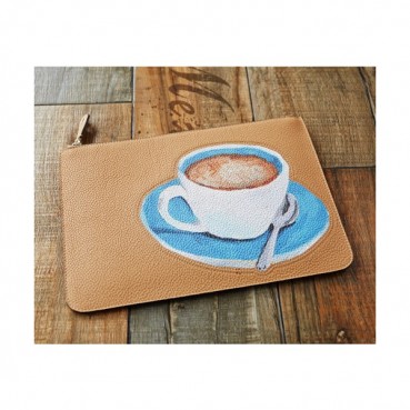 Fendi 2019 Leather Clutch Bag ,29.5CM 