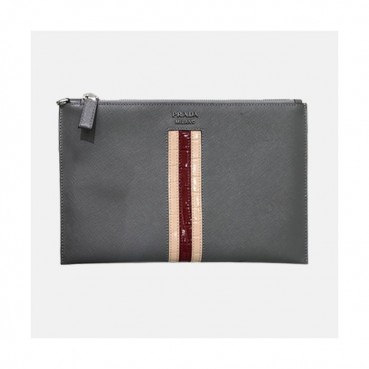 Prada 2019 Mens Clutch Bag,28CM 