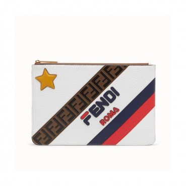 Fendi 2019 Leather Clutch Bag ,29.5CM 