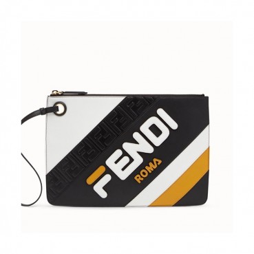 Fendi 2019 Leather Clutch Bag ,29.5CM 